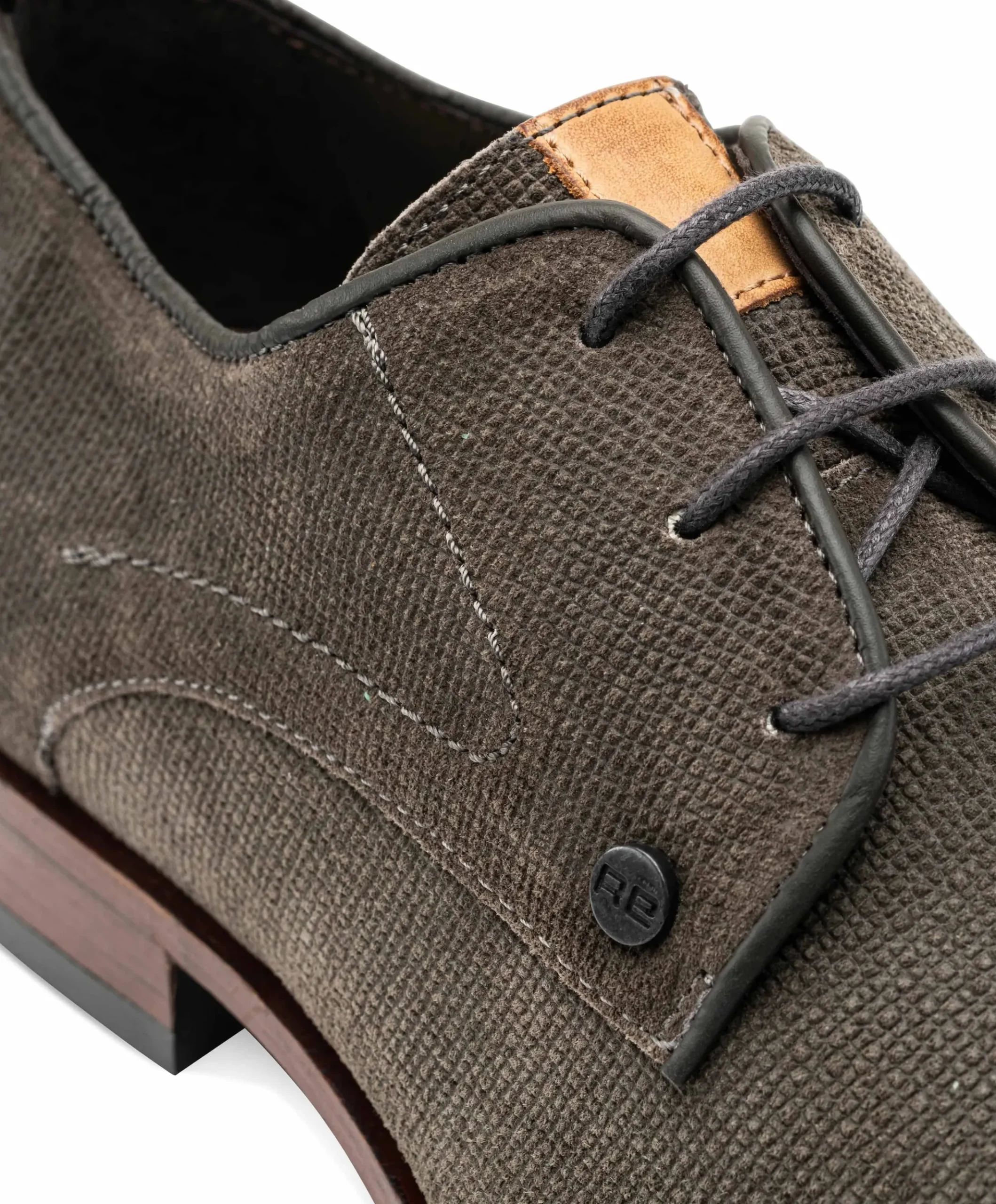 GREG WALL SUE heren veterschoenen grijs