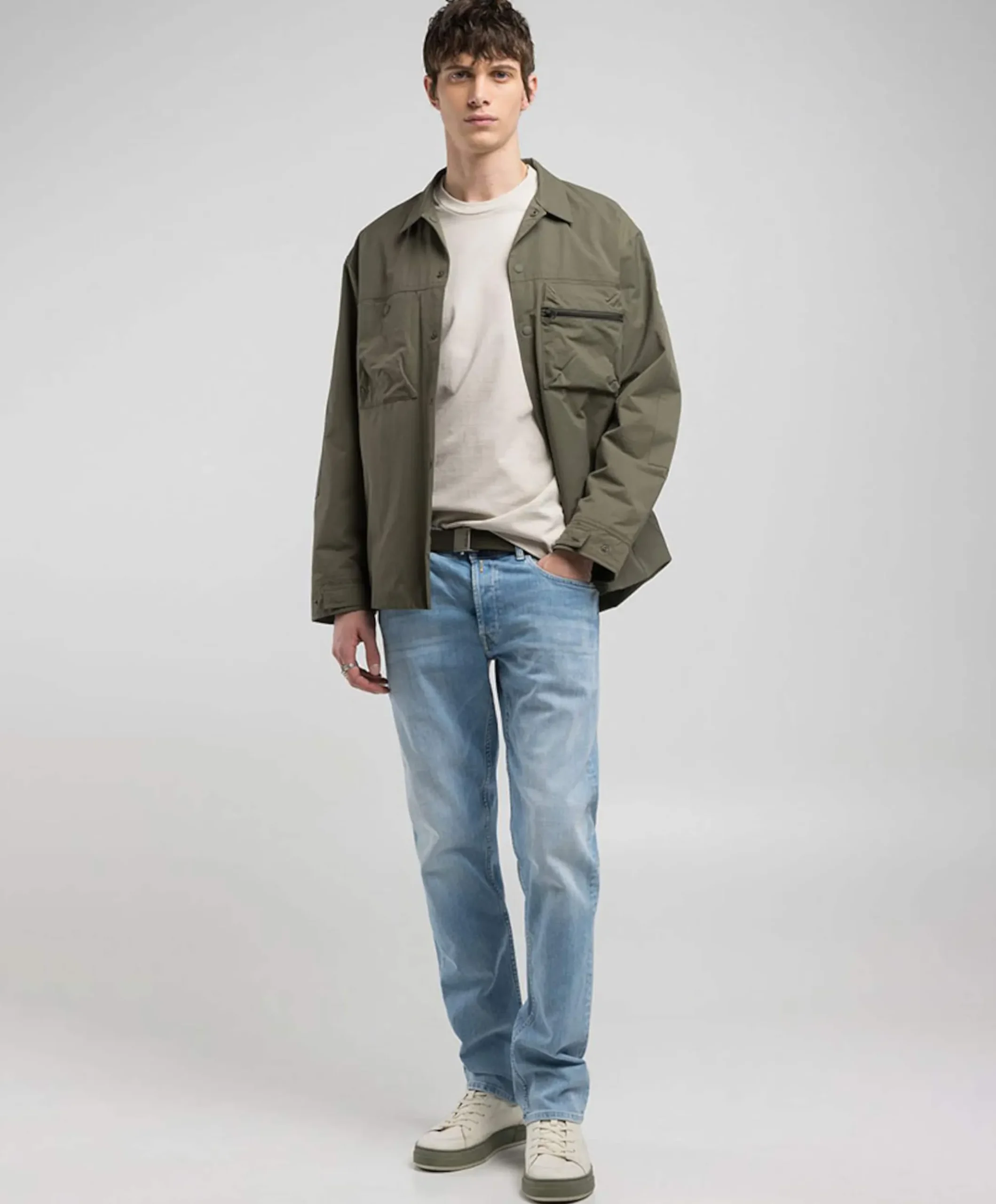 Grover pant heren jeans blauw