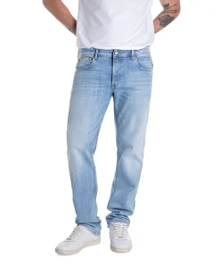 Grover pant heren jeans blauw