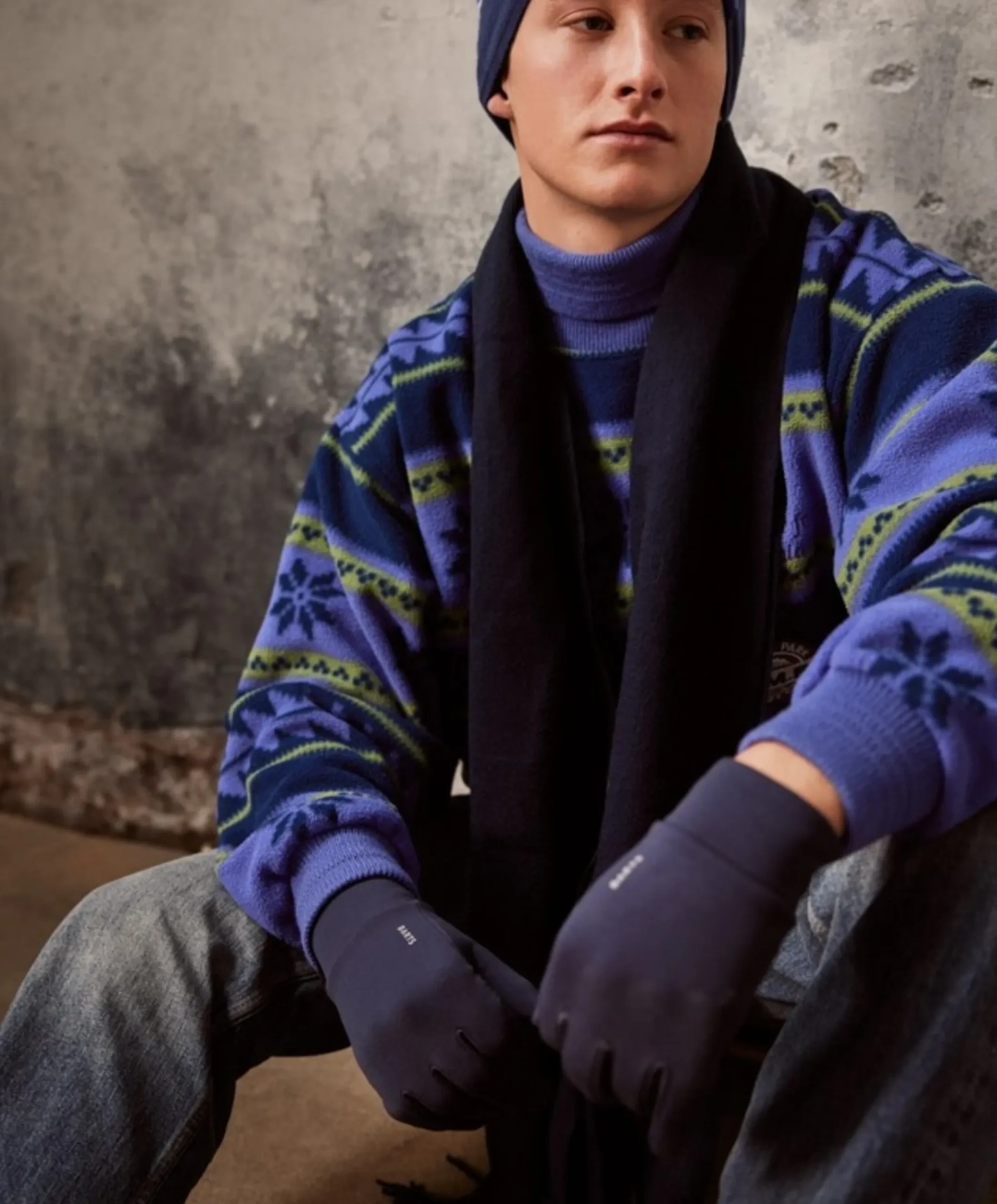 Handschoenen blauw