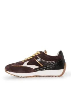 Harlem dames sneakers bruin
