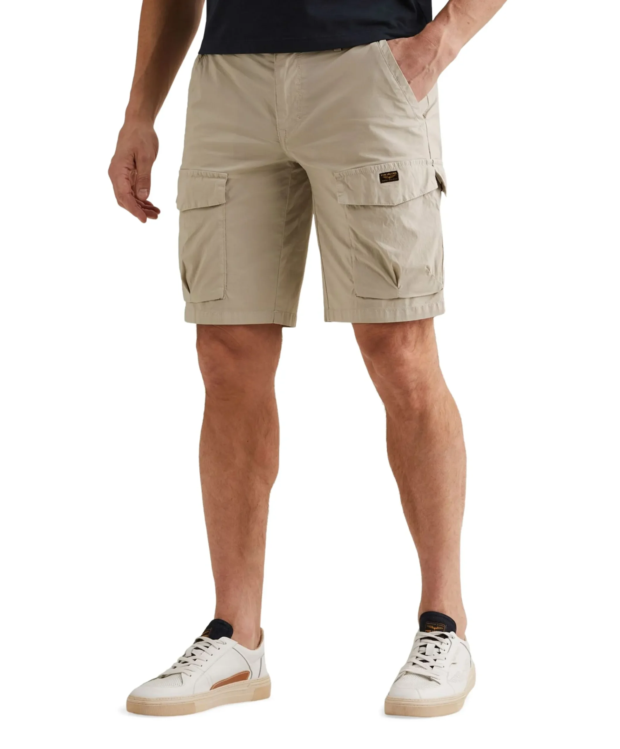 HAWKDOWN SHORTS TECHNICAL NYLON heren korte broek beige