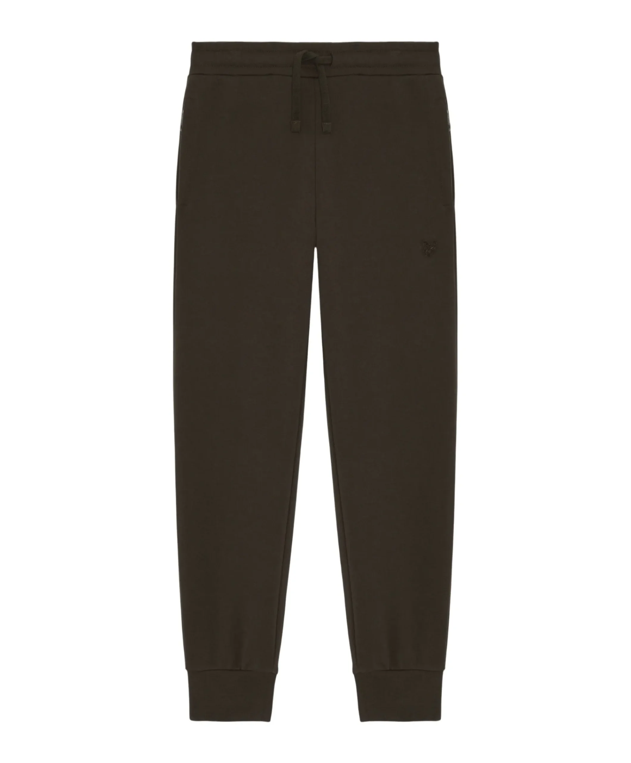 Heavy Weight Sweatpant jongens broek bruin