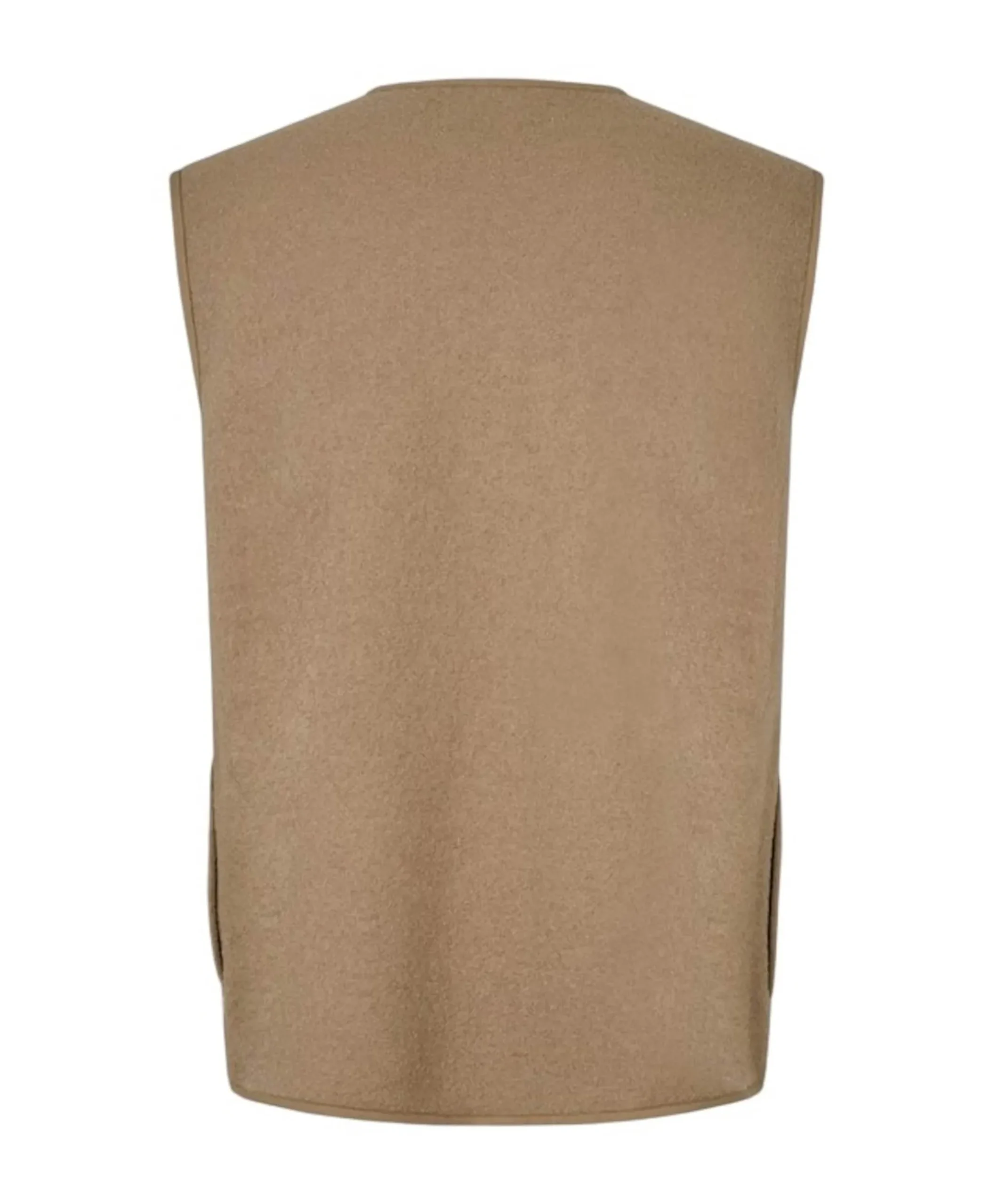 Heren bodywarmer beige