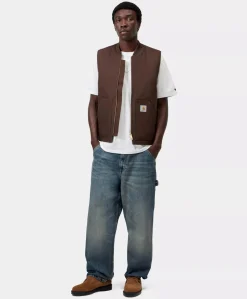 Heren bodywarmer bruin