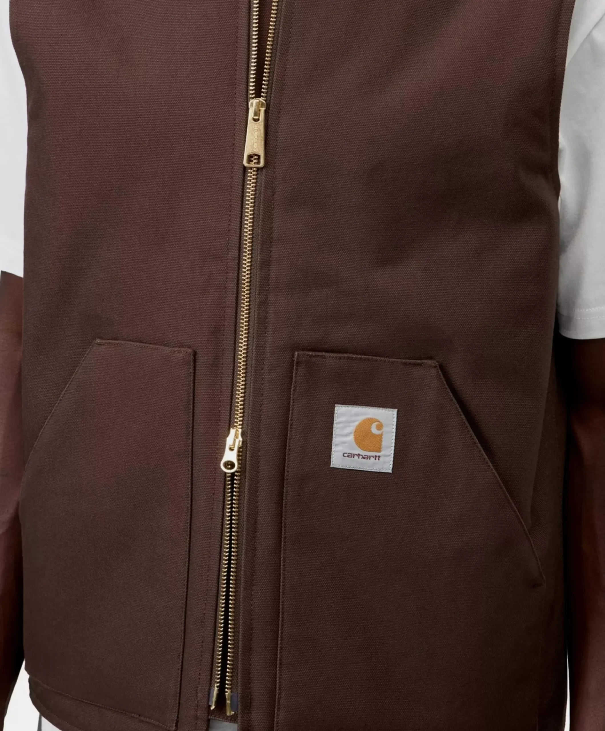 Heren bodywarmer bruin
