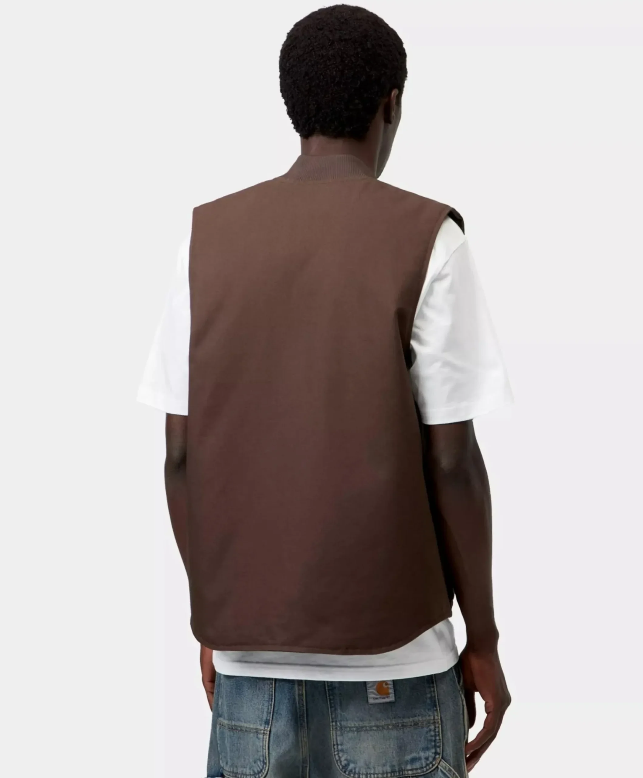 Heren bodywarmer bruin