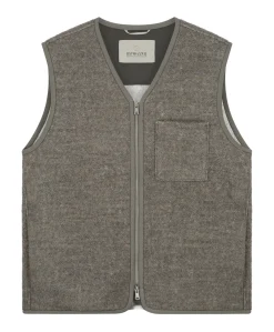 Heren bodywarmer bruin