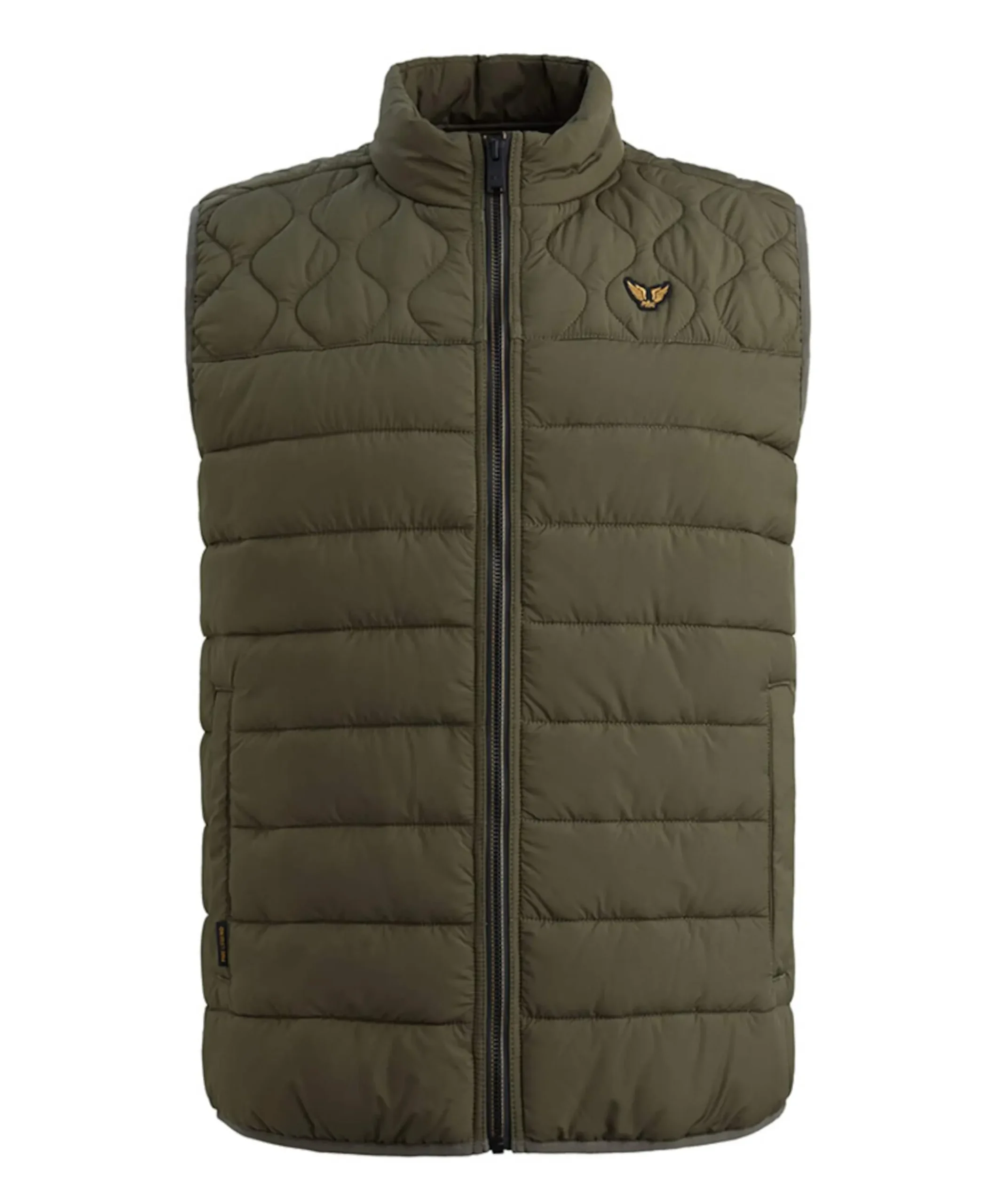 Heren bodywarmer groen