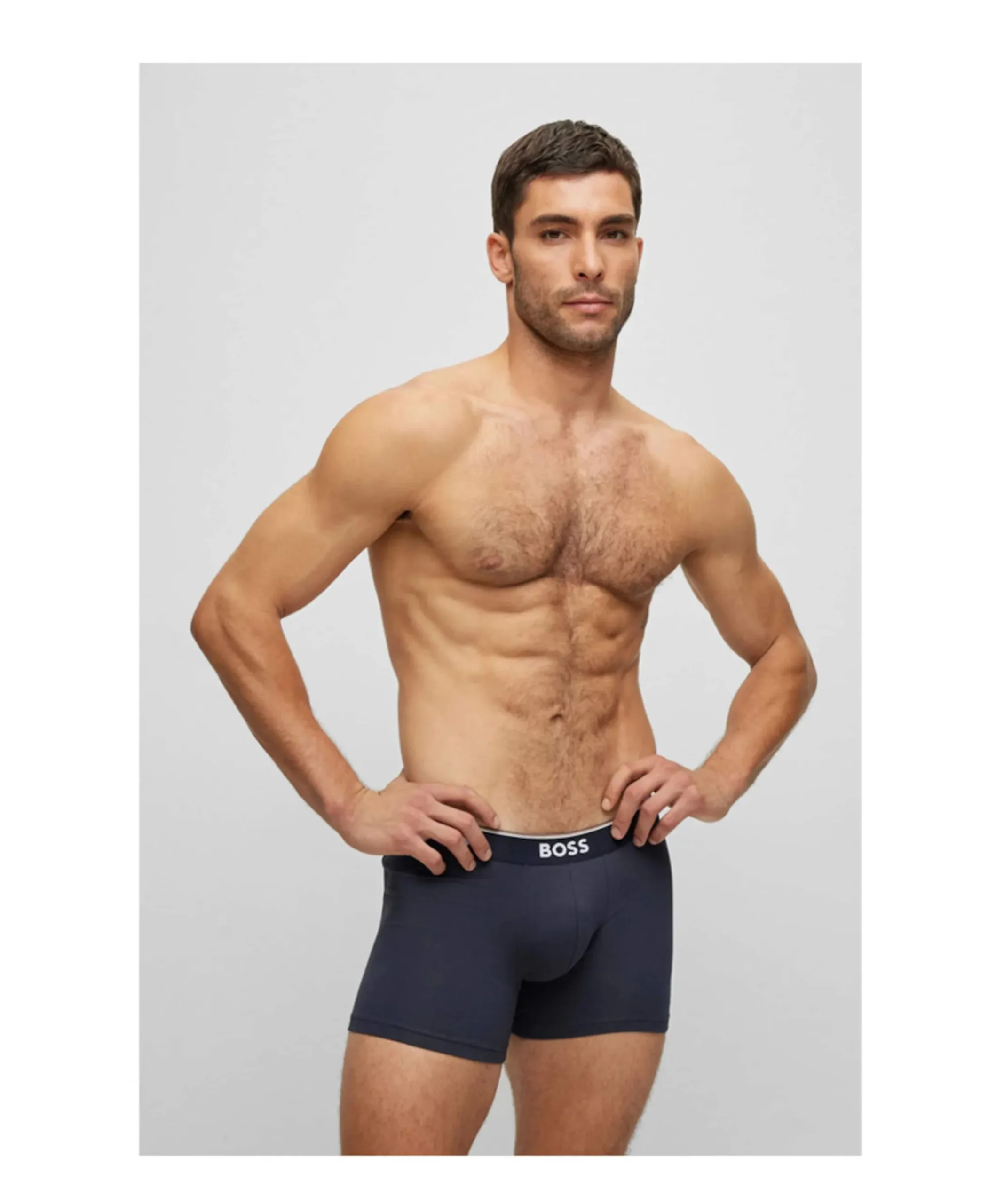 Heren boxershort blauw