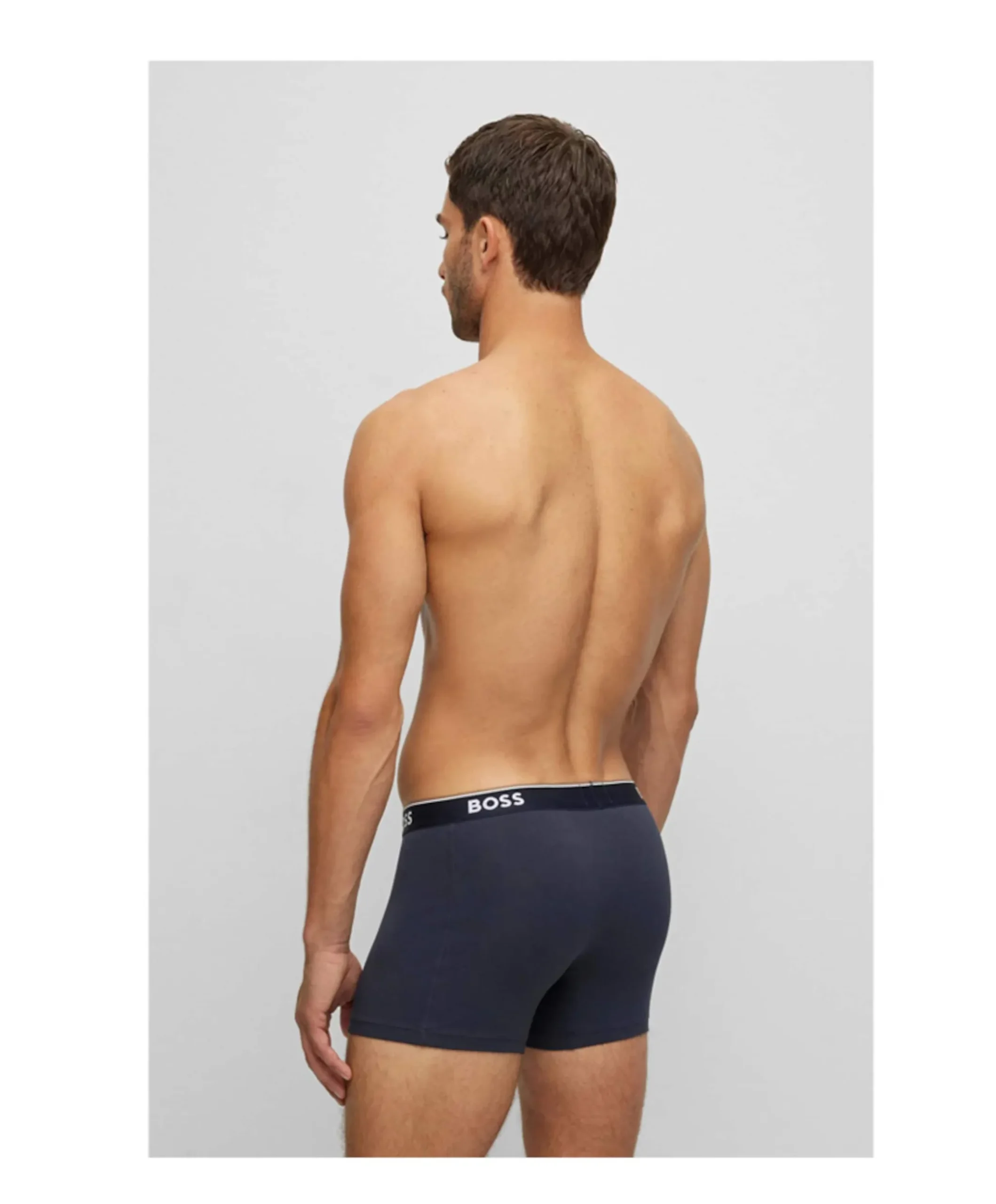 Heren boxershort blauw