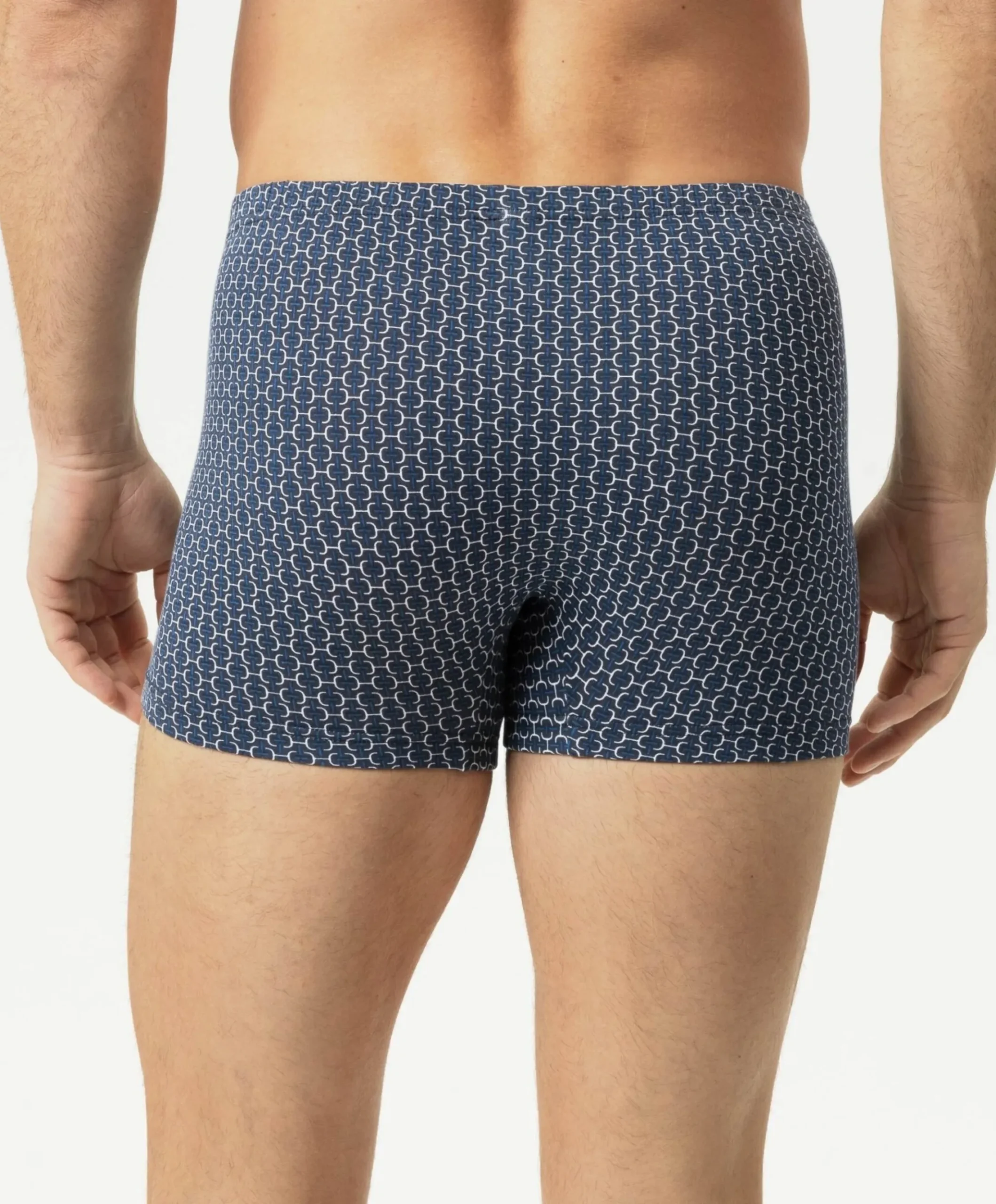 Heren boxershort blauw