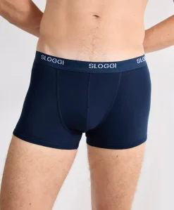 Heren boxershort blauw