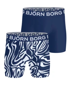 Heren boxershort blauw