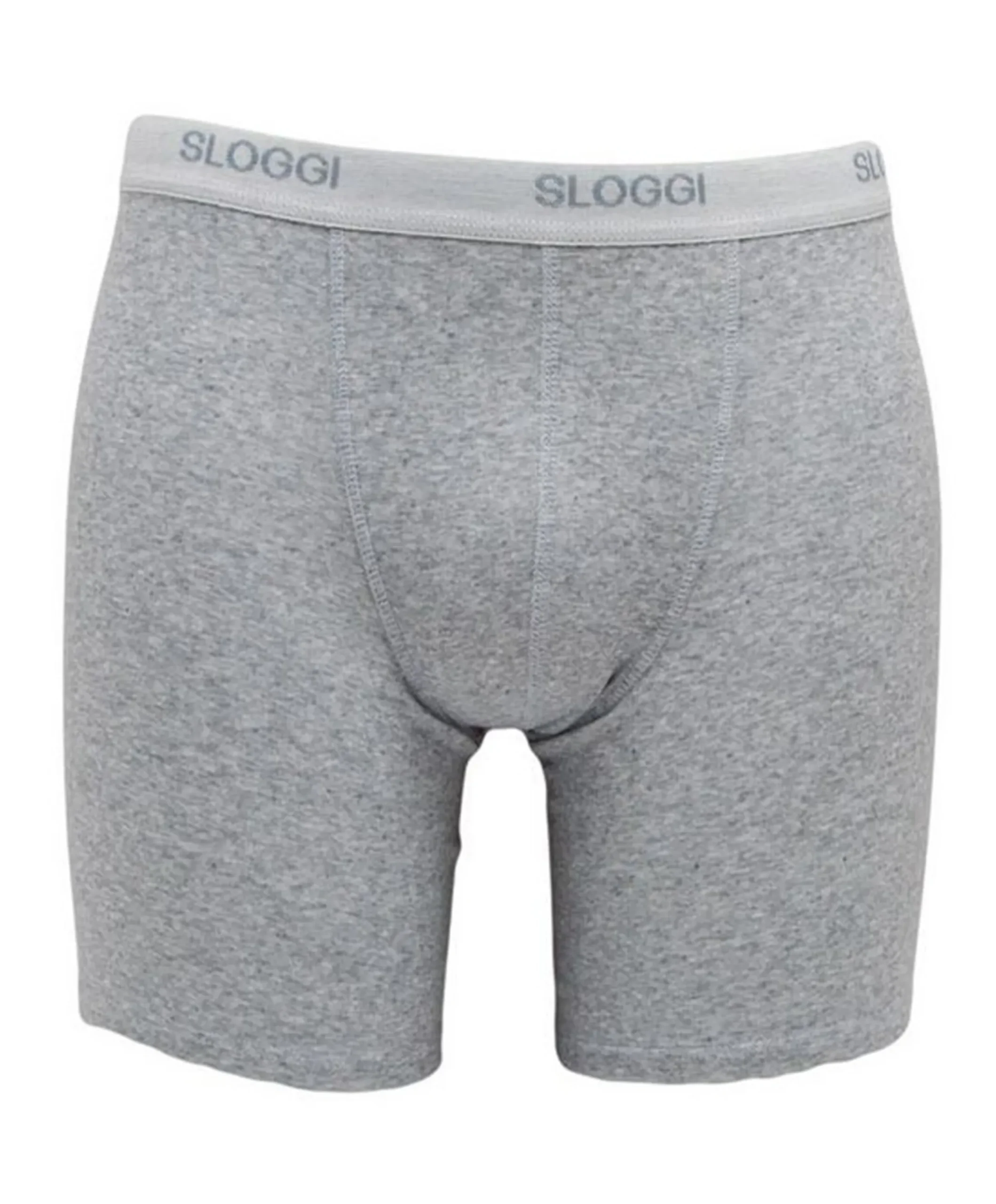 Heren boxershort grijs