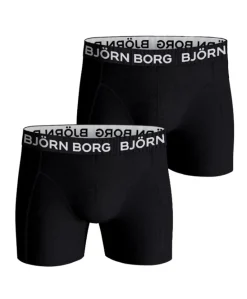Heren boxershorts 2-pack zwart