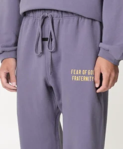 heren broek paars