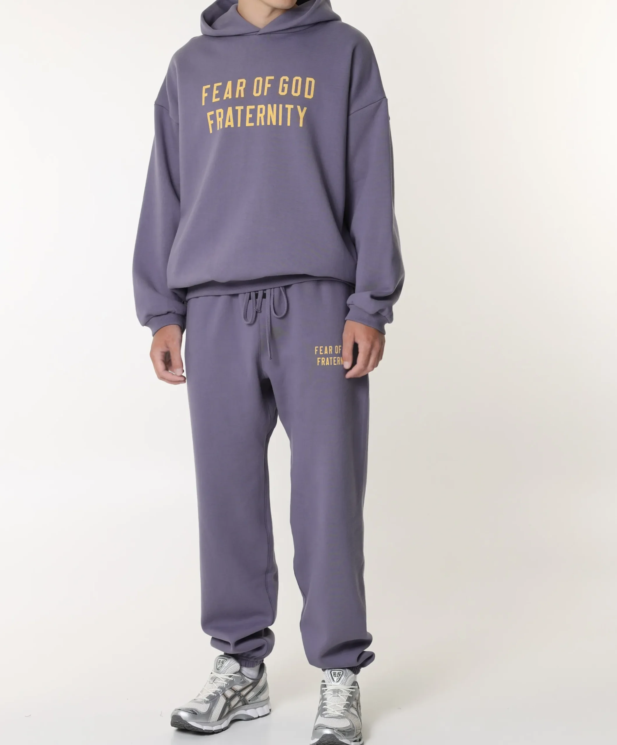 heren broek paars