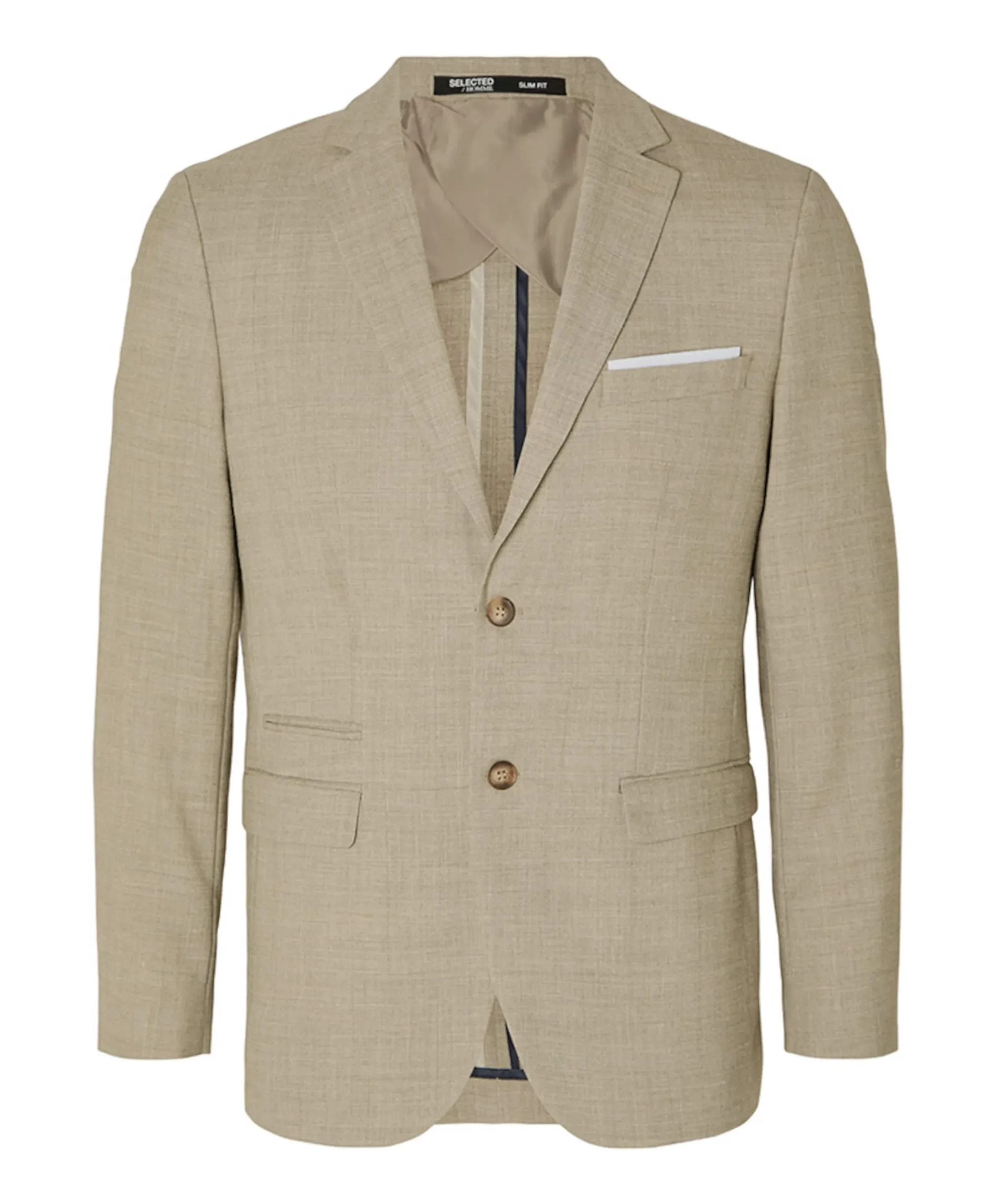 Heren colbert beige