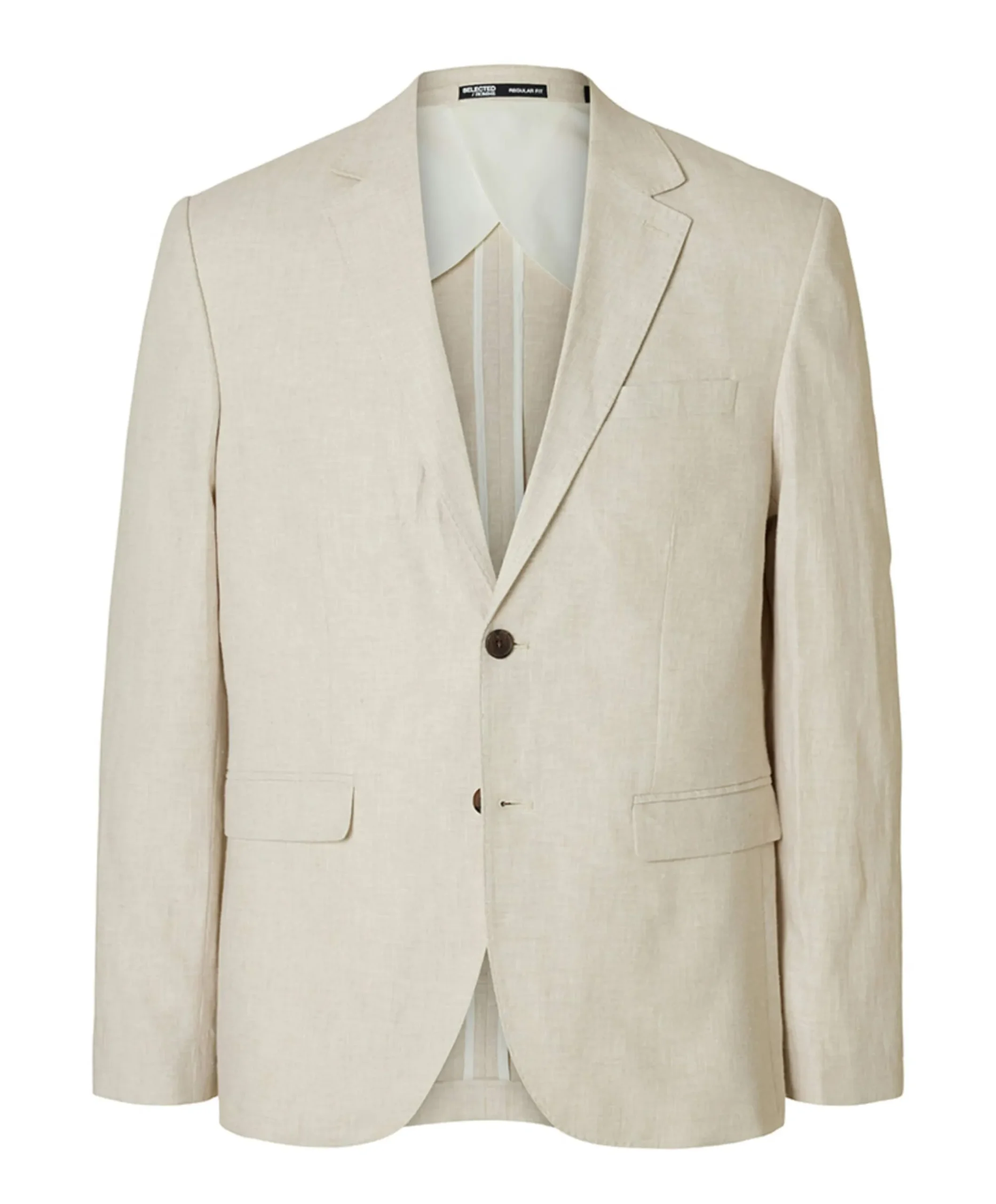 Heren colbert beige