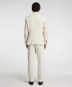 Heren colbert beige