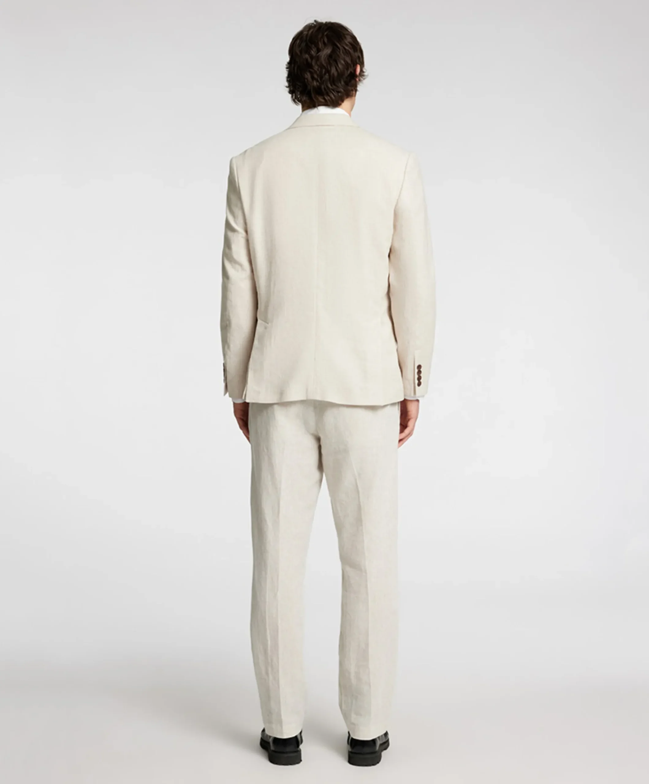 Heren colbert beige