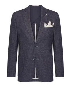 Heren colbert blauw