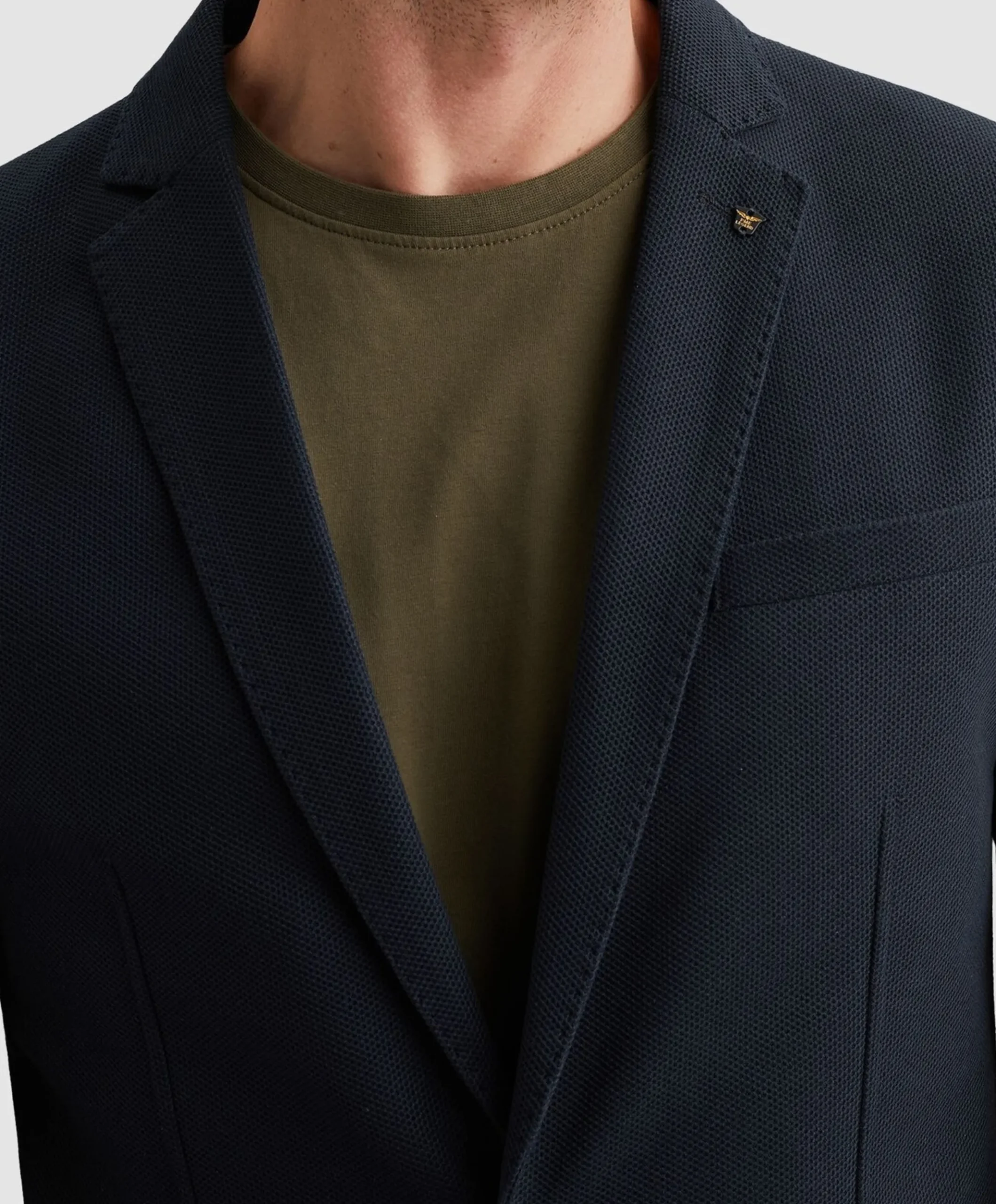 Heren colbert blauw