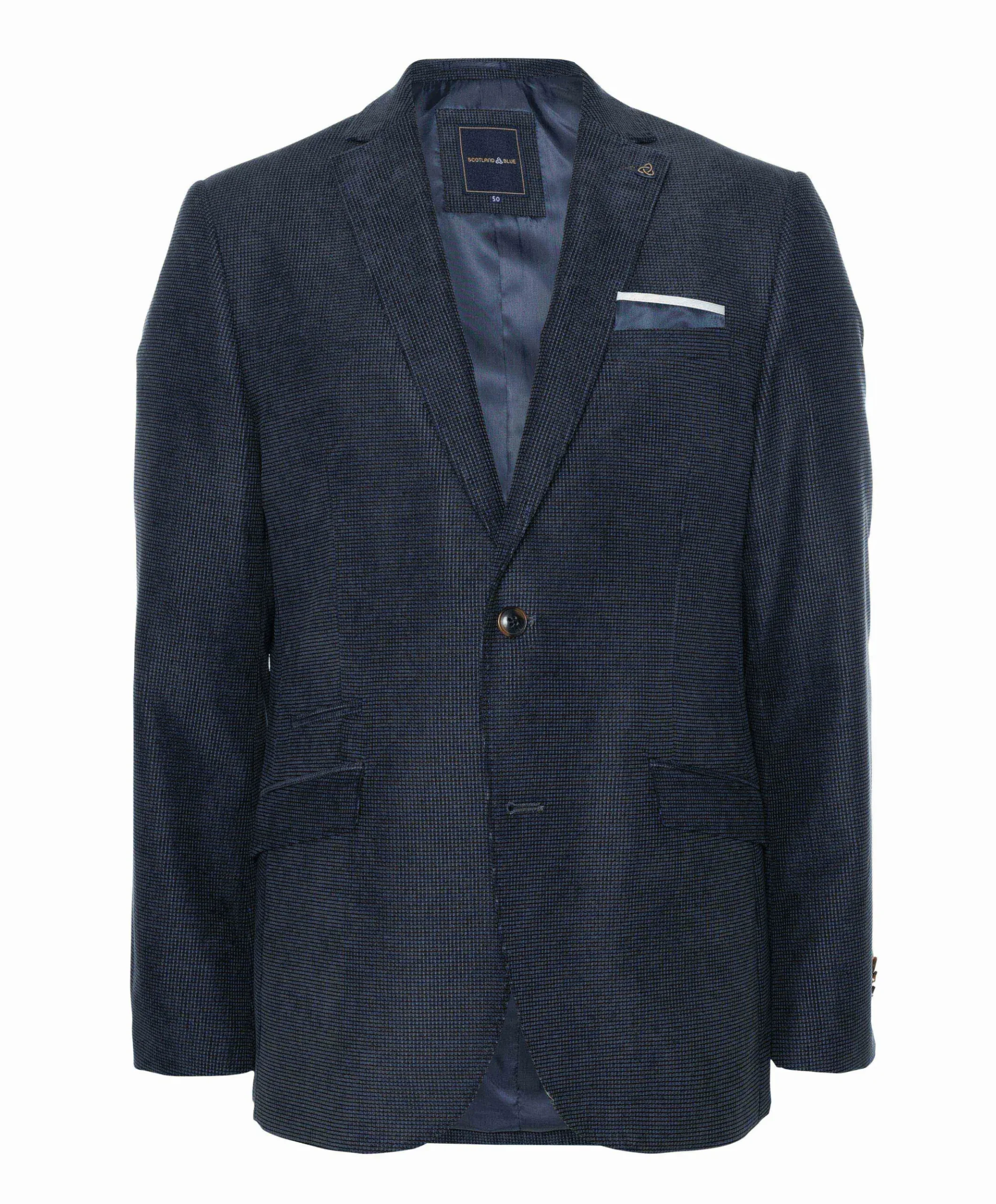 Heren colbert blauw