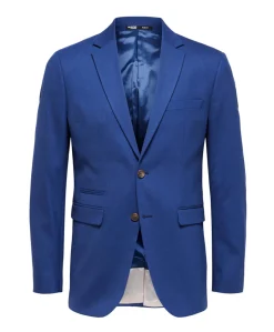 Heren colbert blauw