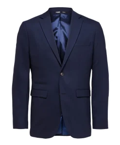 Heren colbert blauw