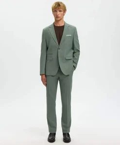 Heren colbert groen