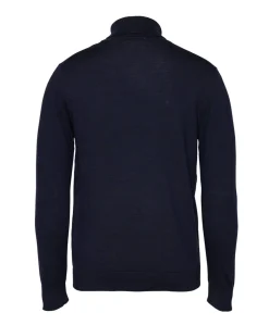 Heren coltrui blauw
