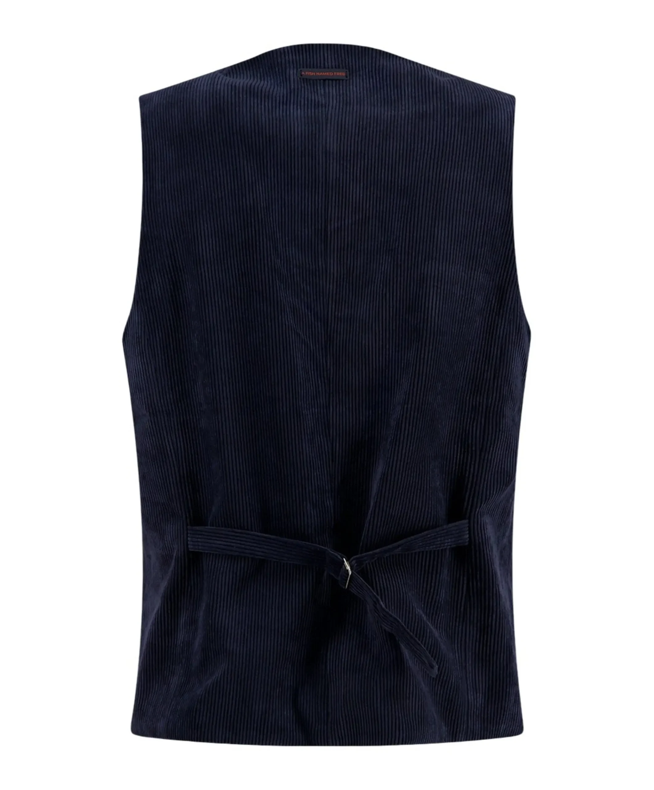 Heren gilet blauw