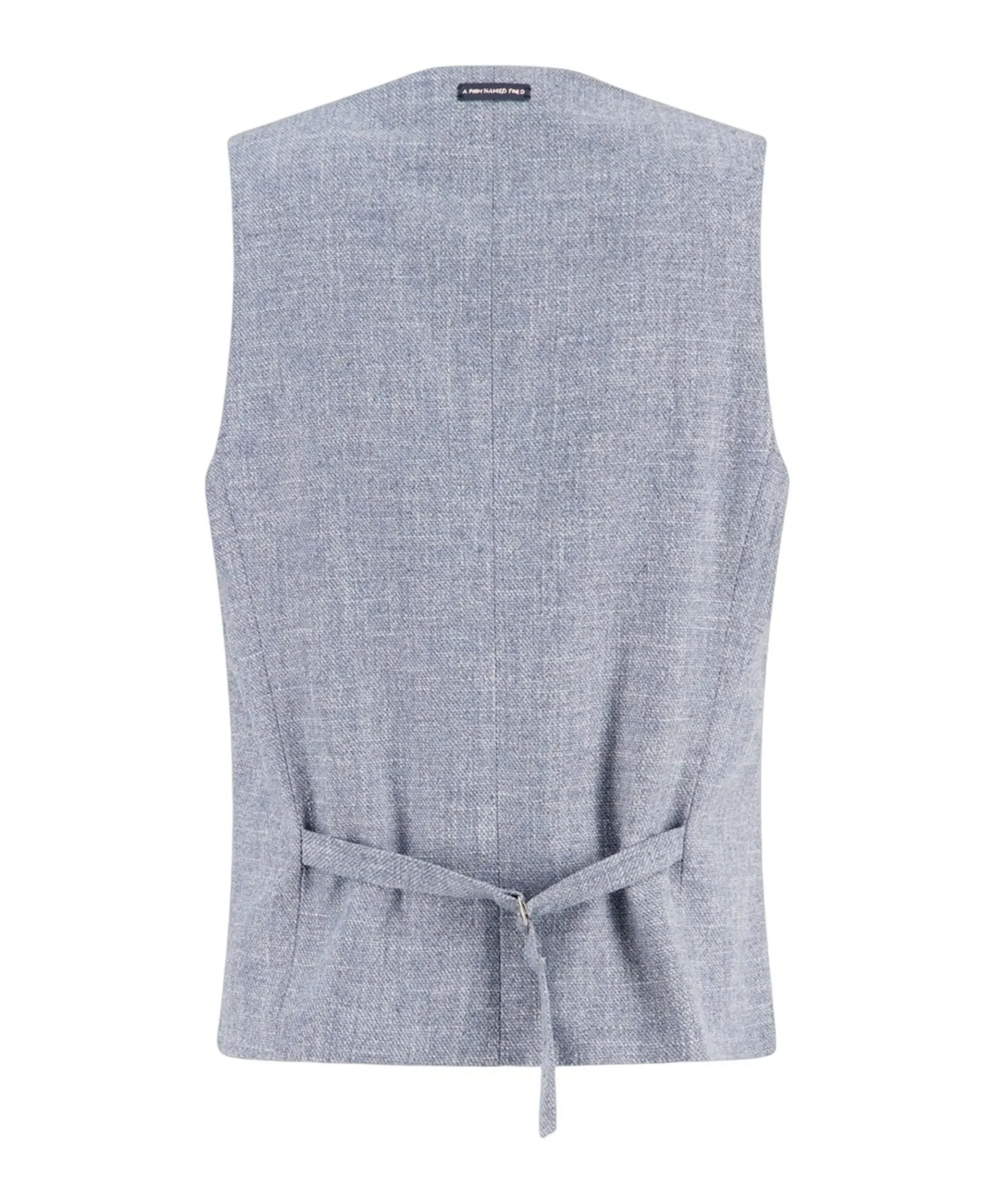 Heren gilet blauw