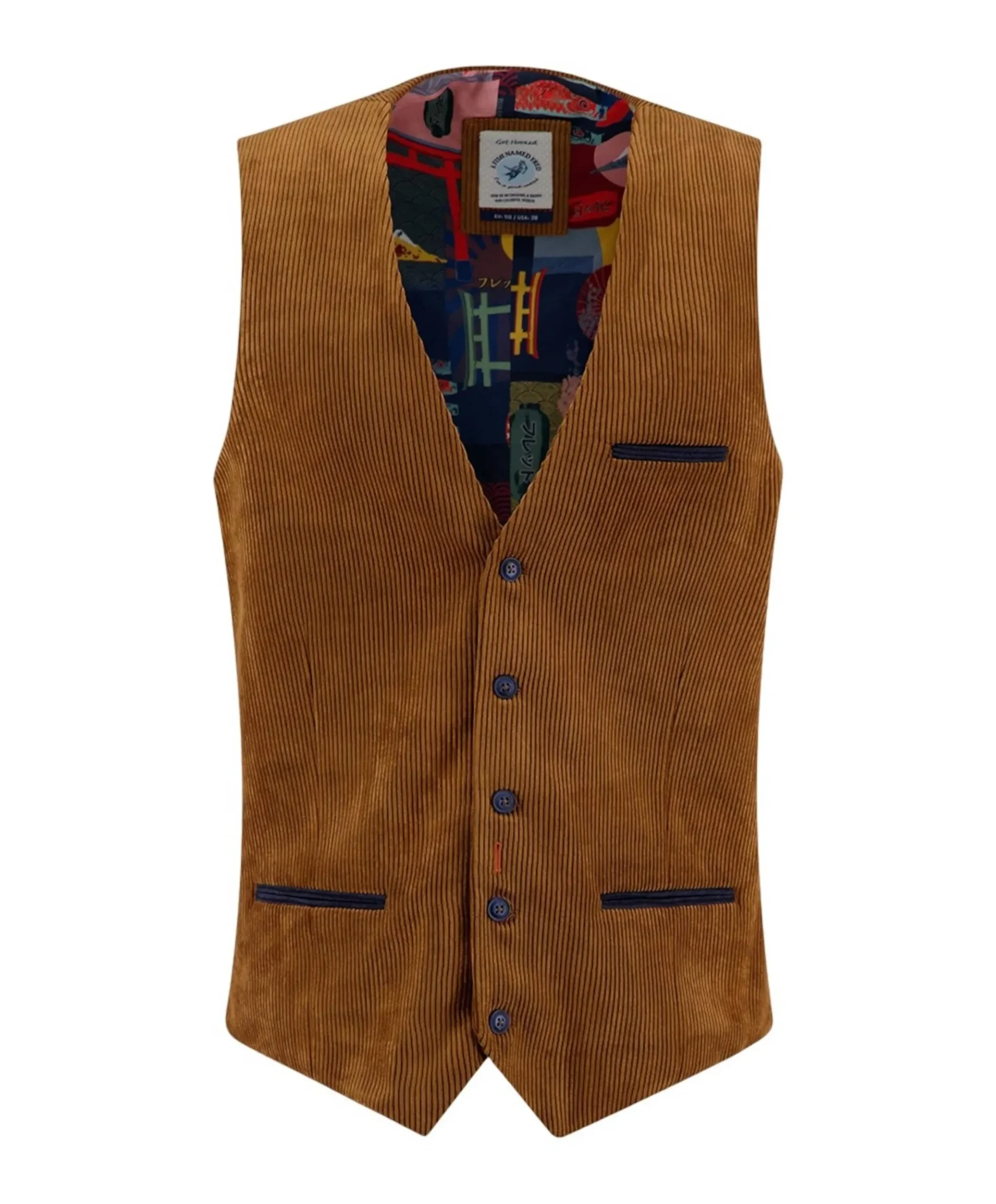 Heren gilet bruin