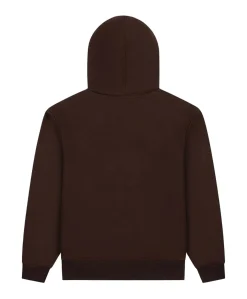 Heren hoodie bruin