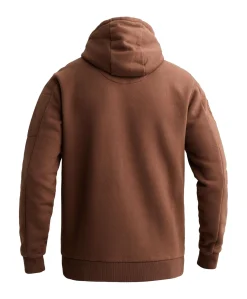 Heren hoodie bruin