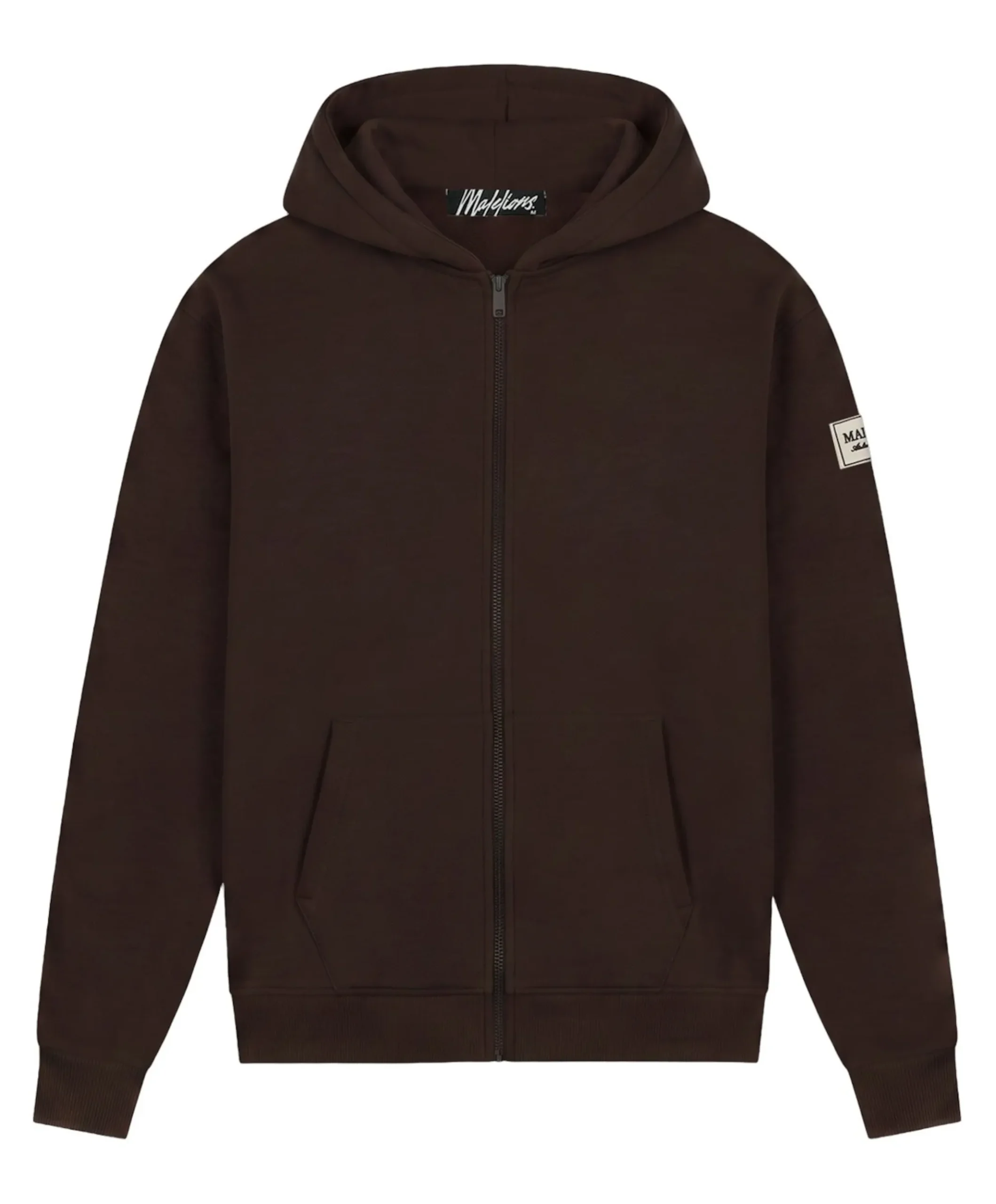 Heren hoodie bruin