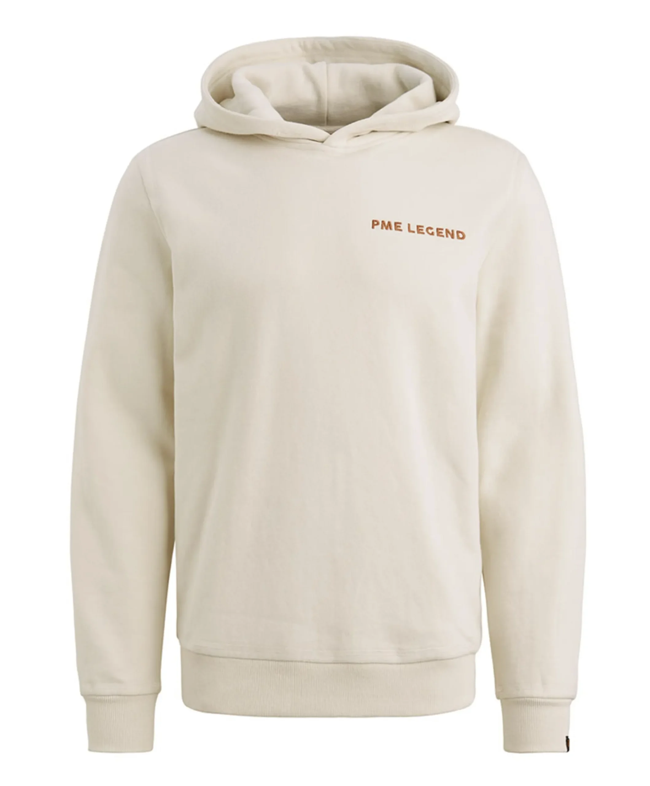 Heren hoodie ecru