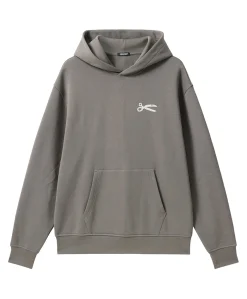 Heren hoodie grijs