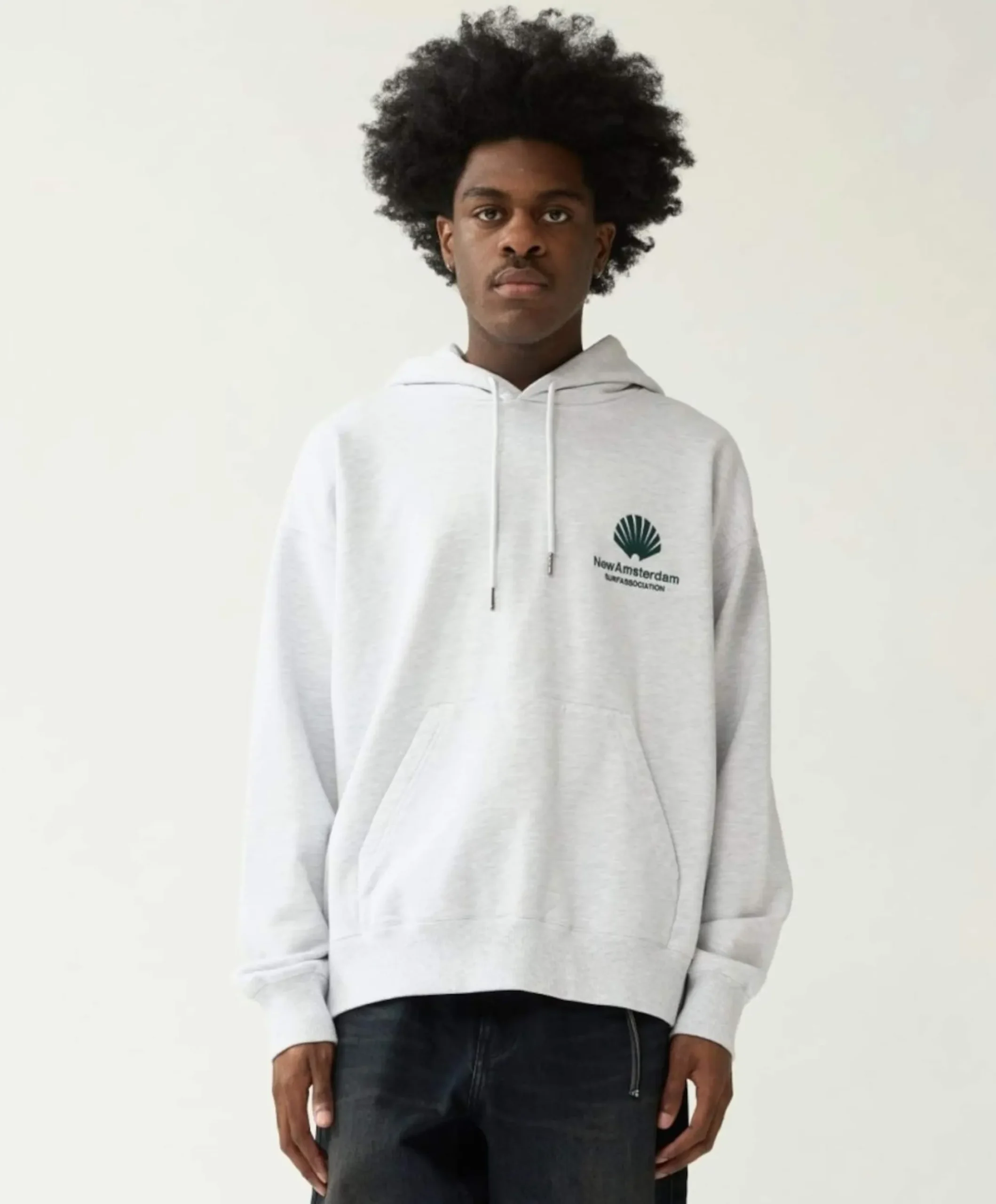 Heren hoodie groen