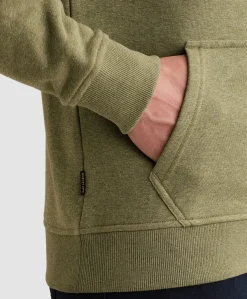 Heren hoodie groen
