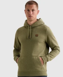 Heren hoodie groen