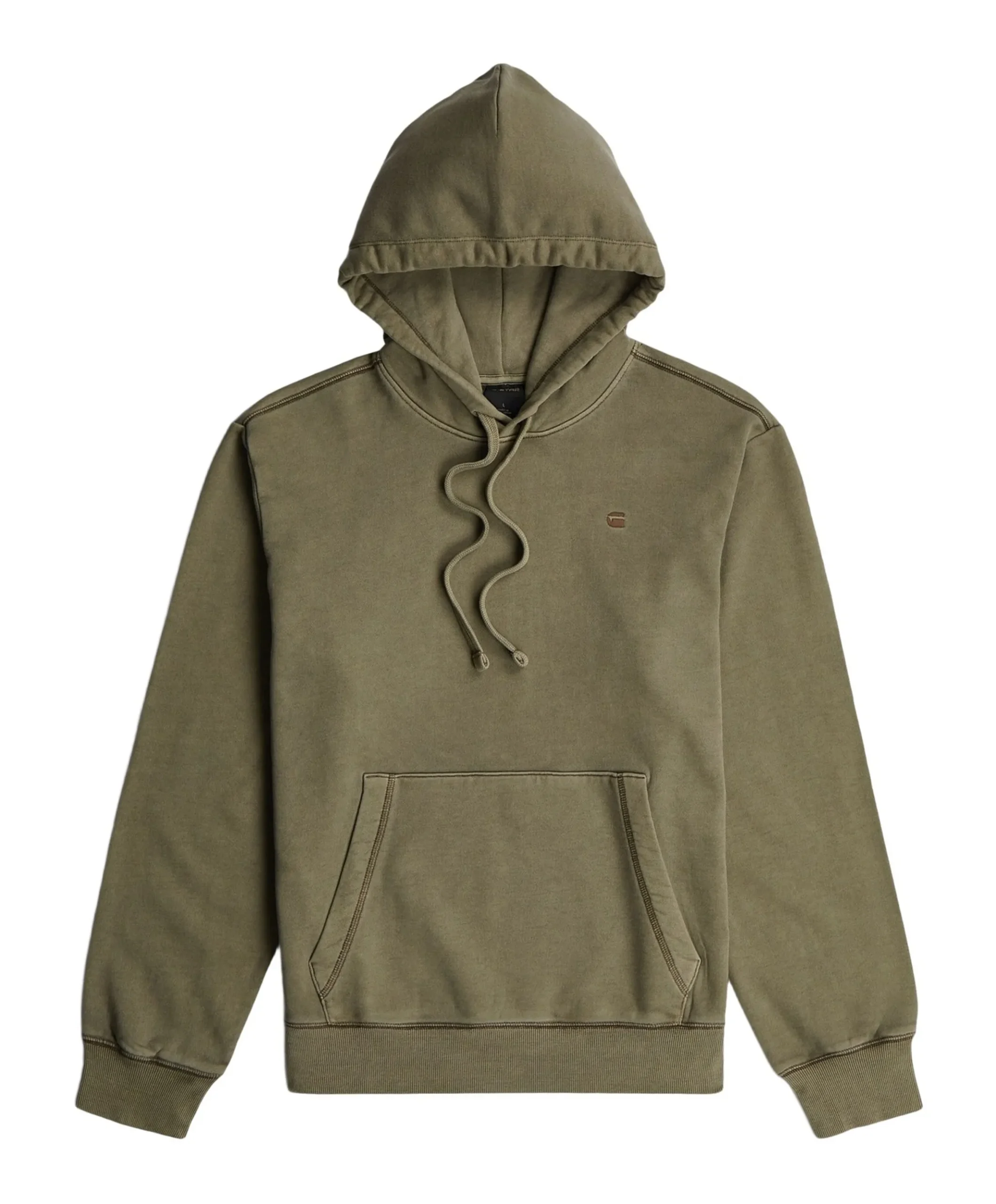Heren hoodie groen