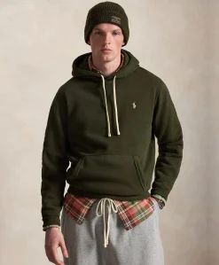 Heren hoodie groen