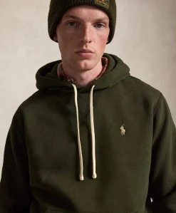 Heren hoodie groen
