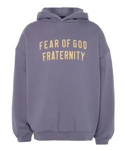 Heren hoodie paars
