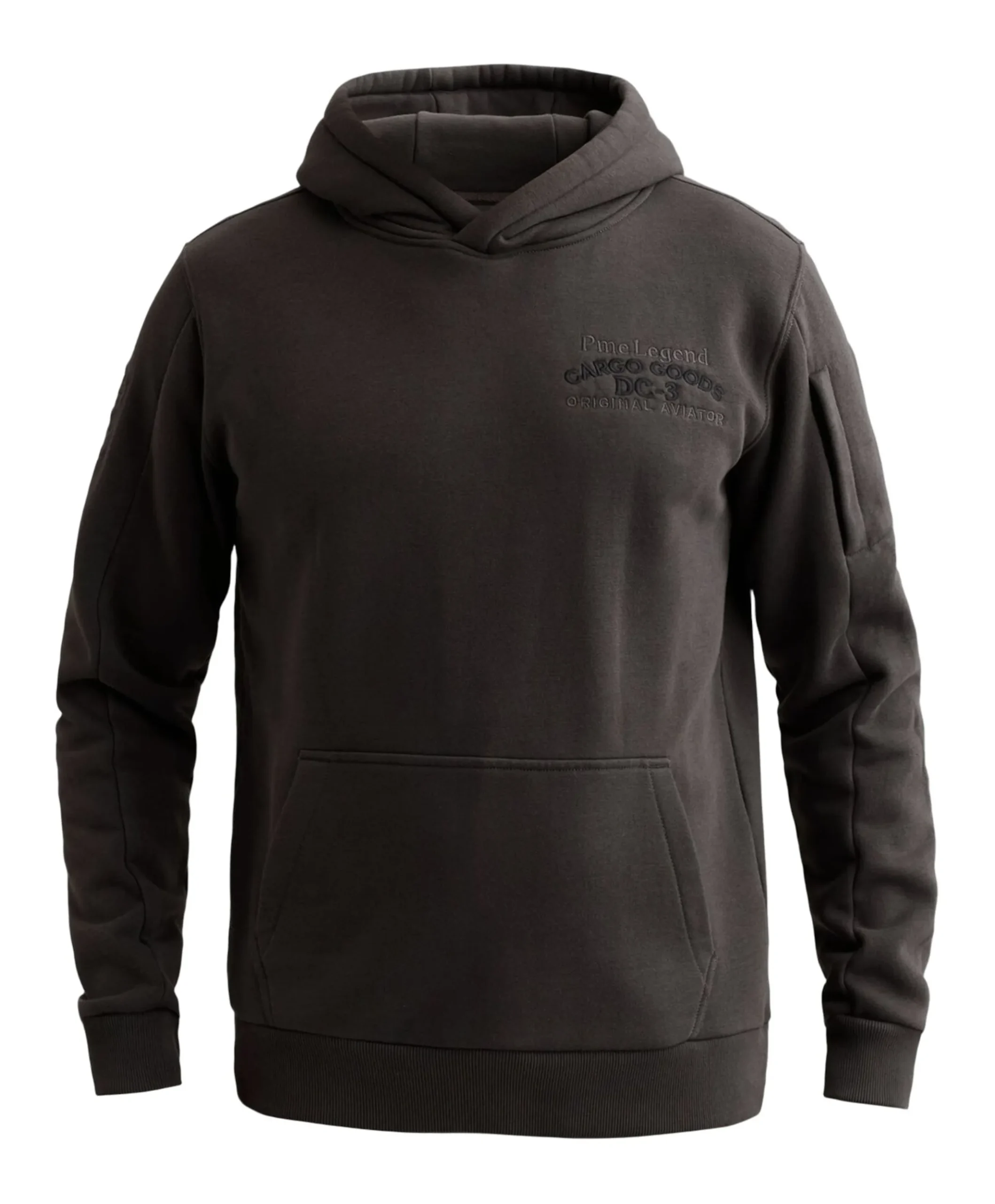 Heren hoodie zwart