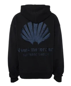 Heren hoodie zwart